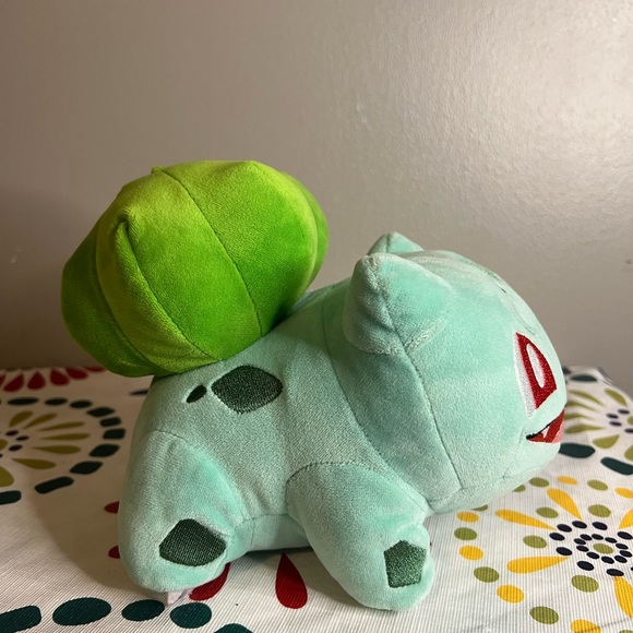 Pokemon Bulbasaur Plush Stuffed Animal Embroidered Wicked Cool Toys - Picture 4 of 7